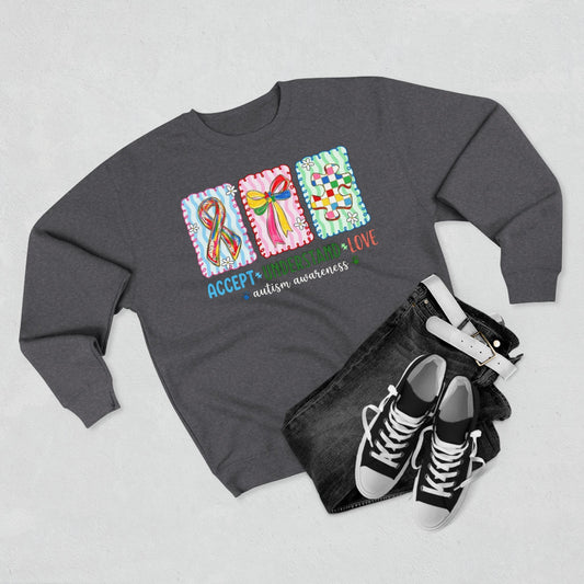 Accept Understand Love - Autism Awareness Sweatshirt
