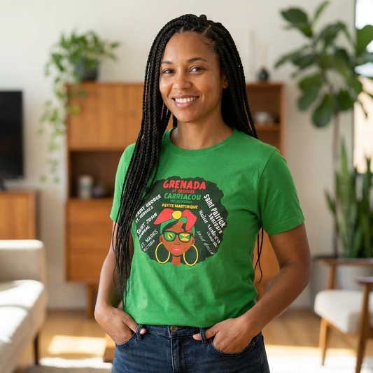"Grenadian Pride" Women's Tee
