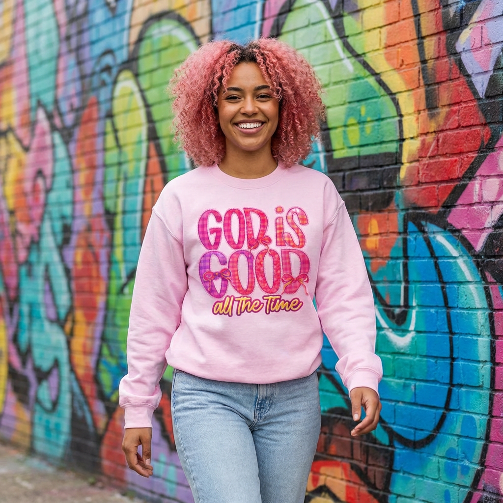 God Is Good All The Time | Faith Sweatshirt