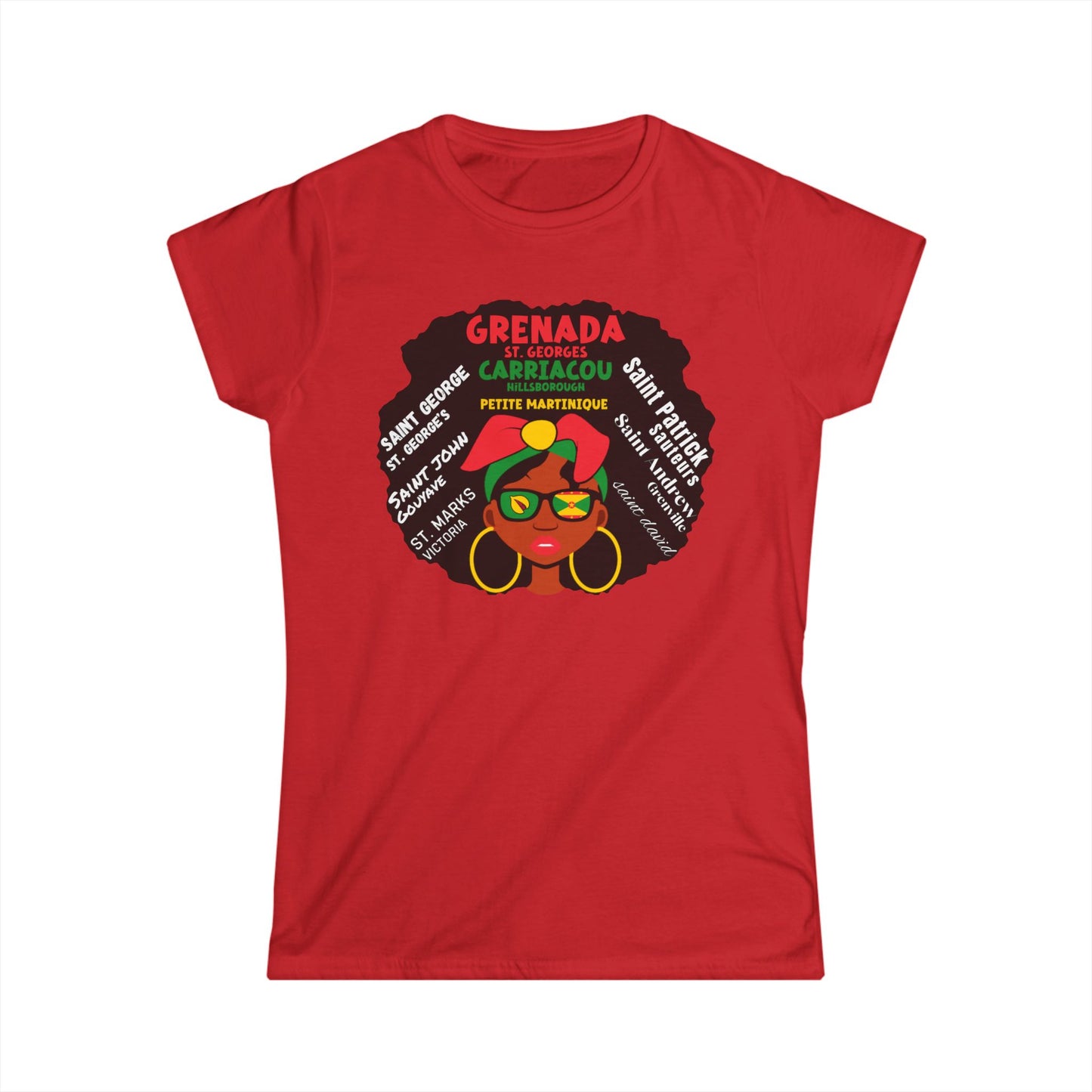 "Grenadian Pride" Women's Tee