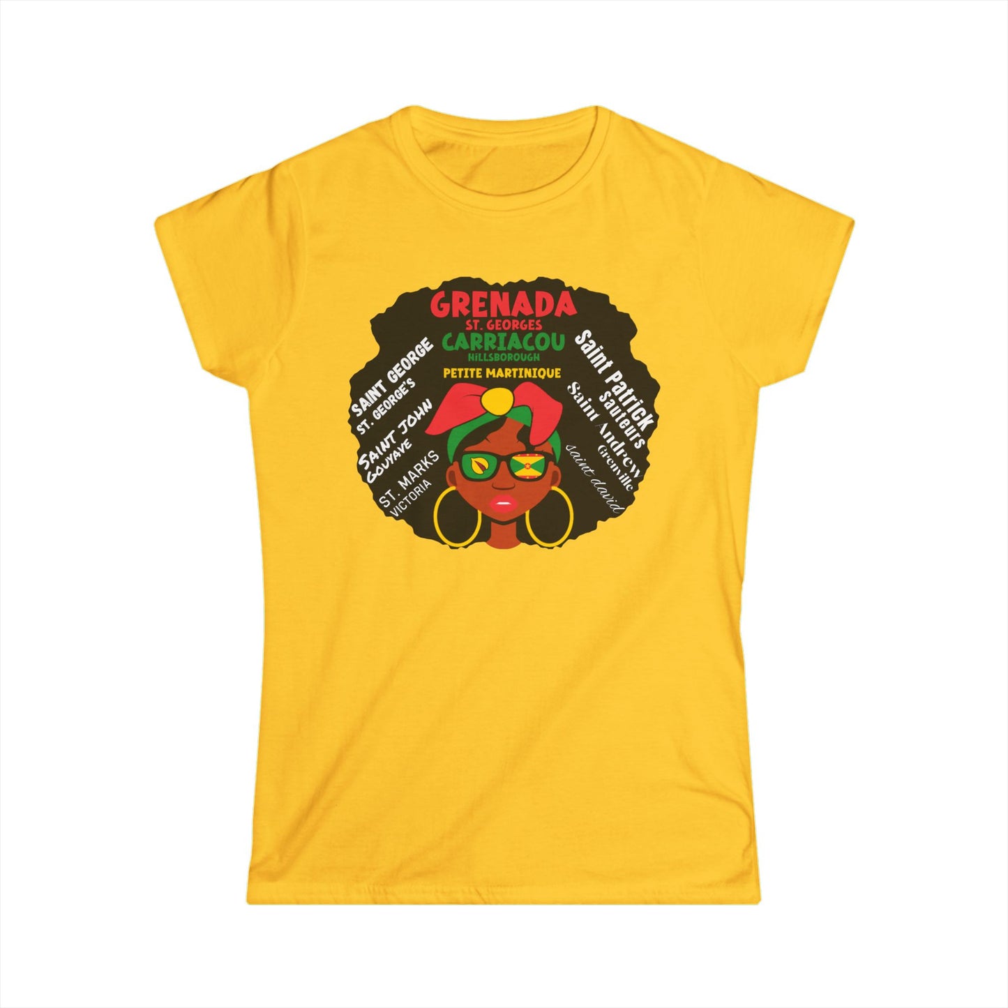 "Grenadian Pride" Women's Tee
