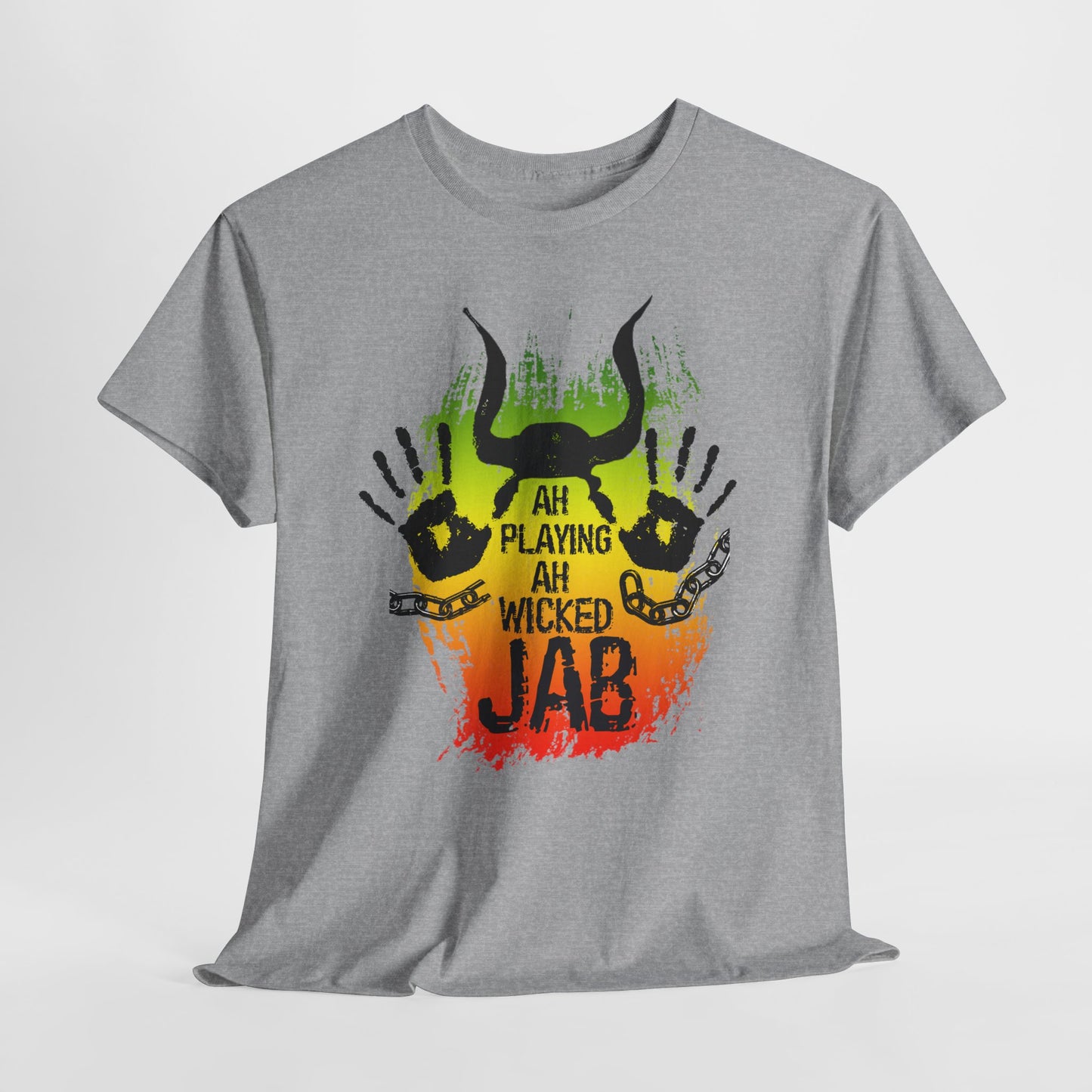 Ah Playing Ah Wicked Jab Tee