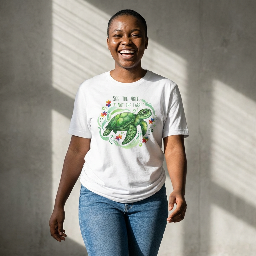 See the Able Not the Label - Autism Awareness T-Shirt