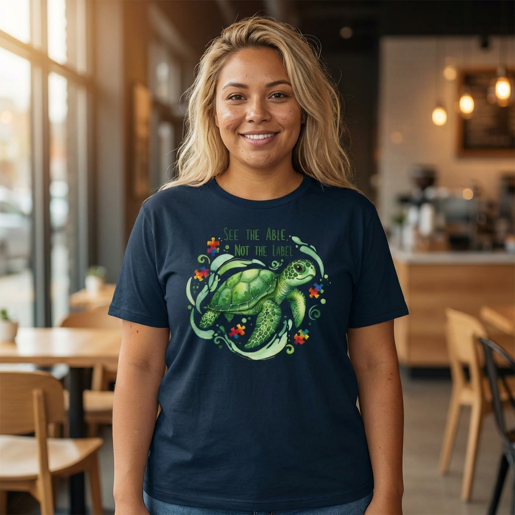 See the Able Not the Label - Autism Awareness T-Shirt