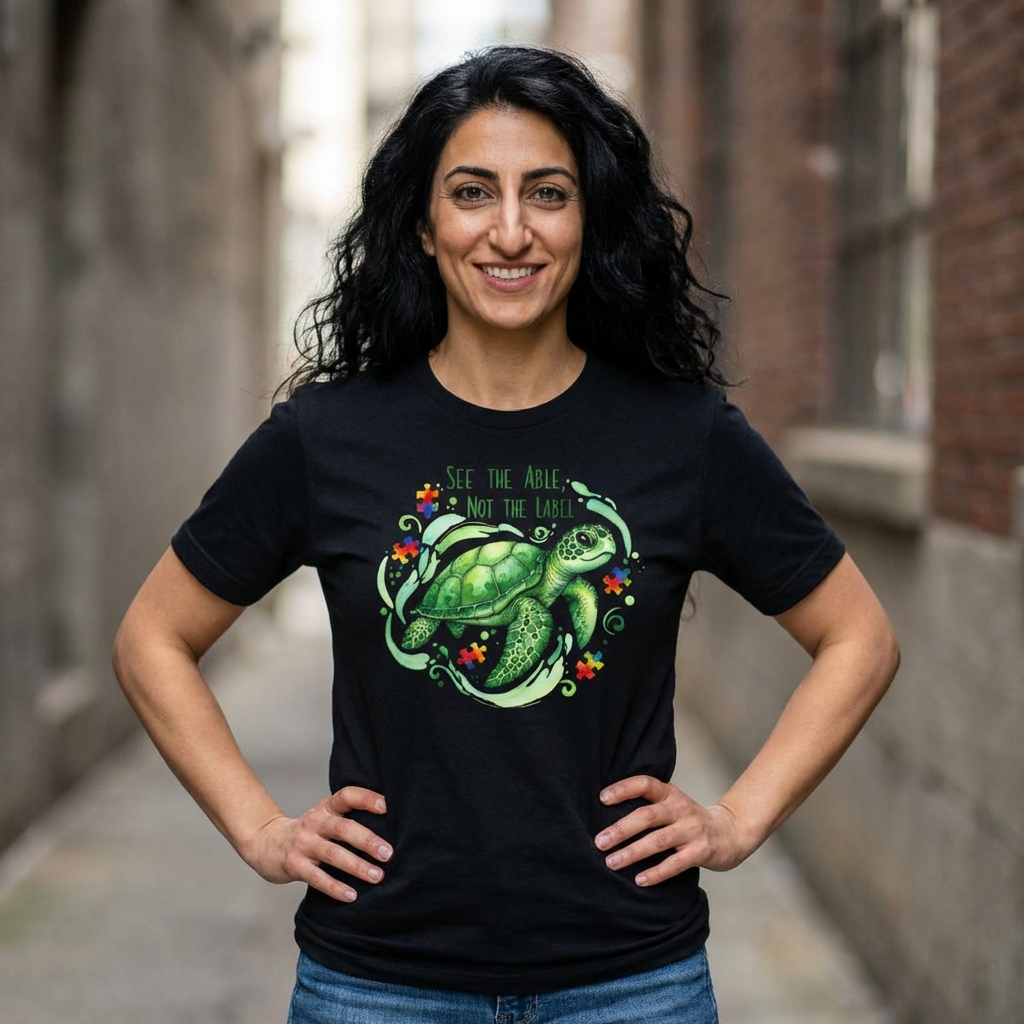 See the Able Not the Label - Autism Awareness T-Shirt