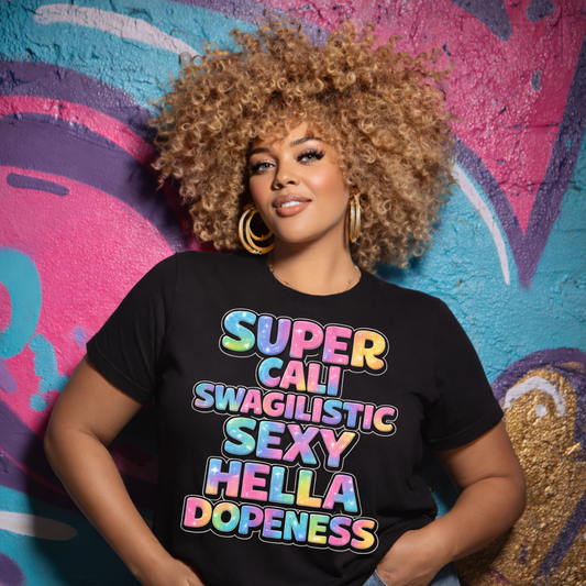 Super Cali Swagilistic Sexy Afro Dopeness T-Shirt