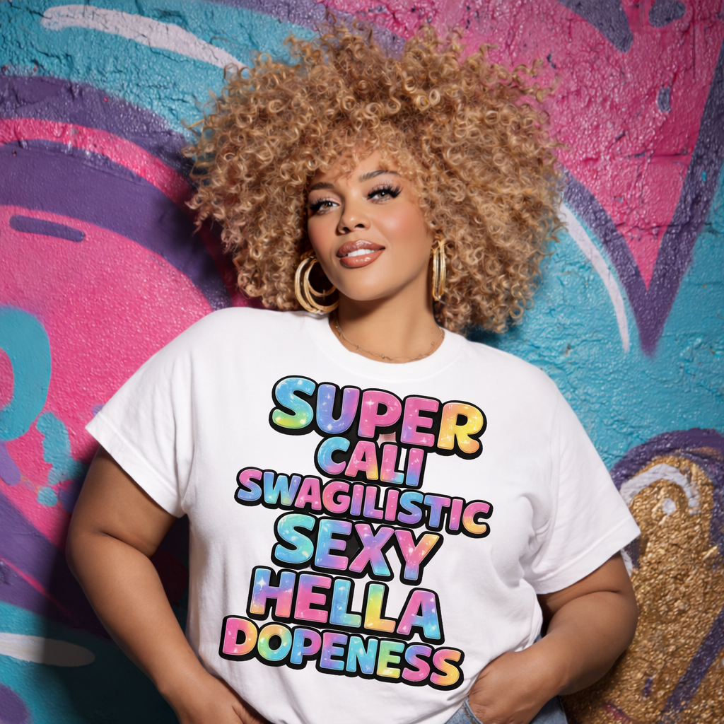 Super Cali Swagilistic Sexy Afro Dopeness T-Shirt