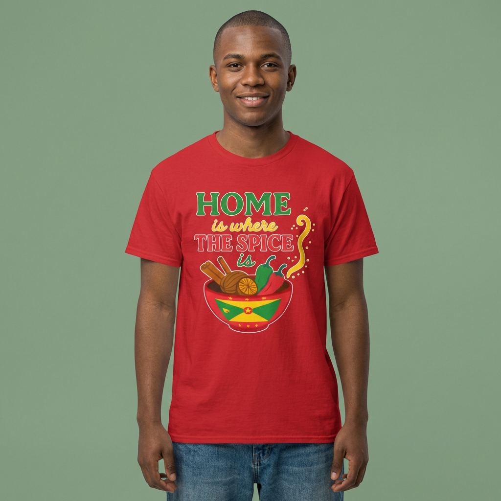 Spice Bowl Tee — "Home Is Where The Spice Is"  T‑Shirt