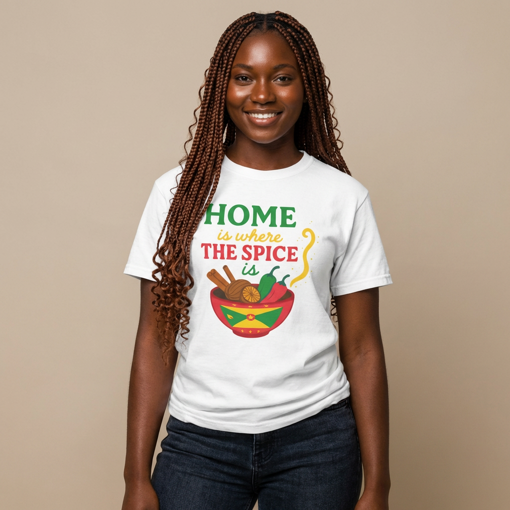 Spice Bowl Tee — "Home Is Where The Spice Is"  T‑Shirt