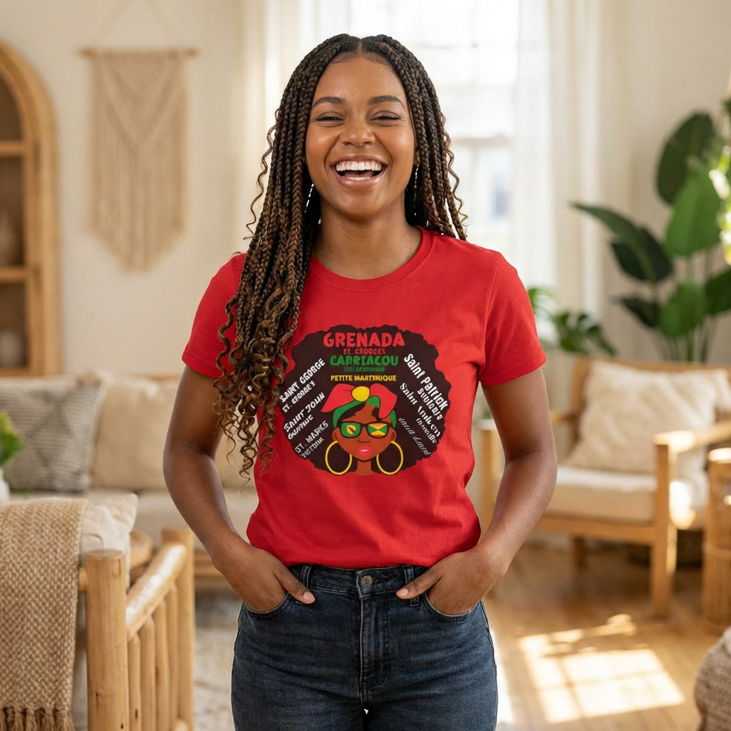 "Grenadian Pride" Women's Tee