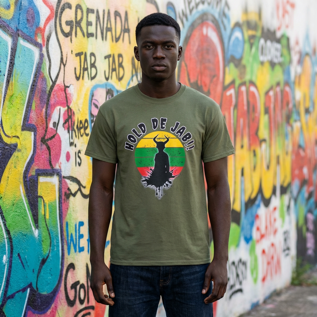 Hold De Jab!! Tee — Vintage Silhouette Graphic T-Shirt