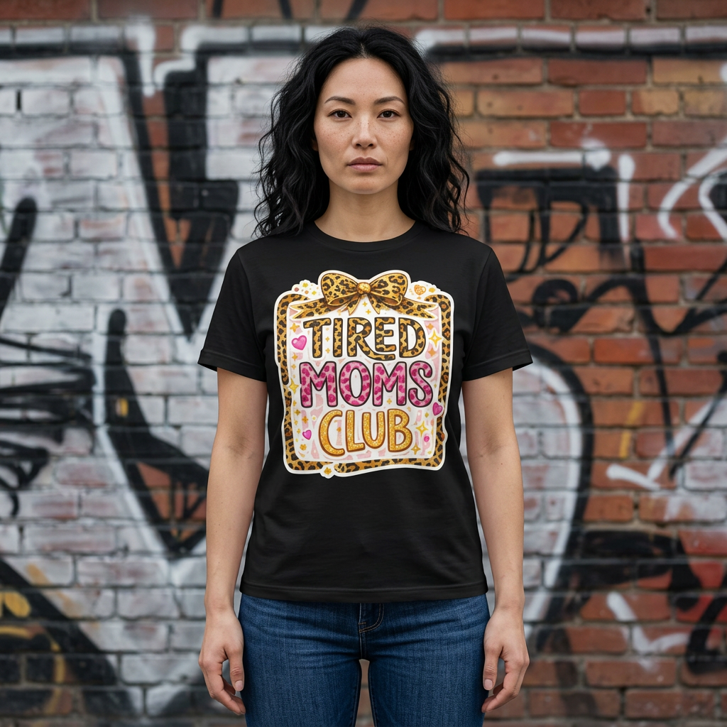 Tired Moms Club Graphic Tee