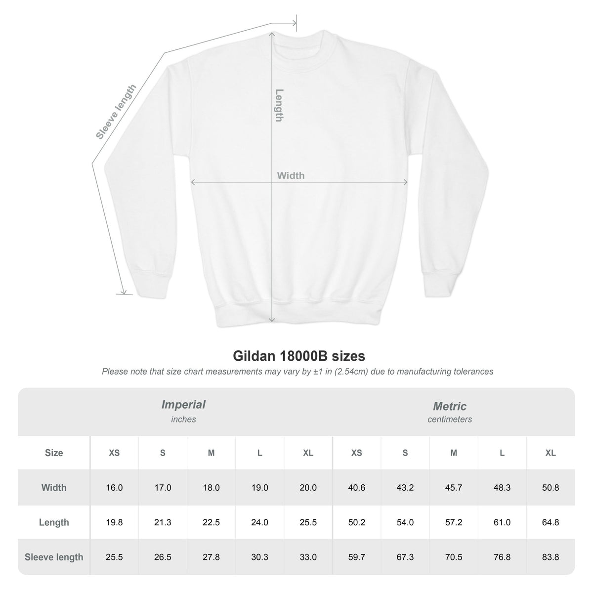 Autism Puzzle Bear Youth Crewneck Sweatshirt